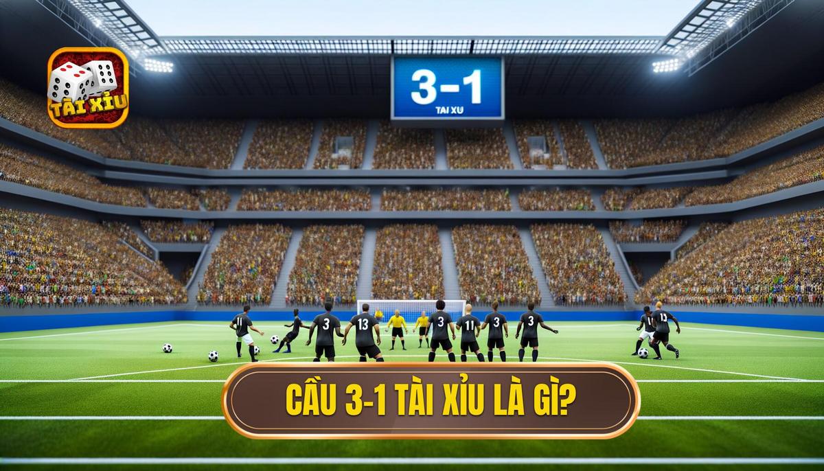 Khái niệm cầu 3-1 tài xỉu là gì_