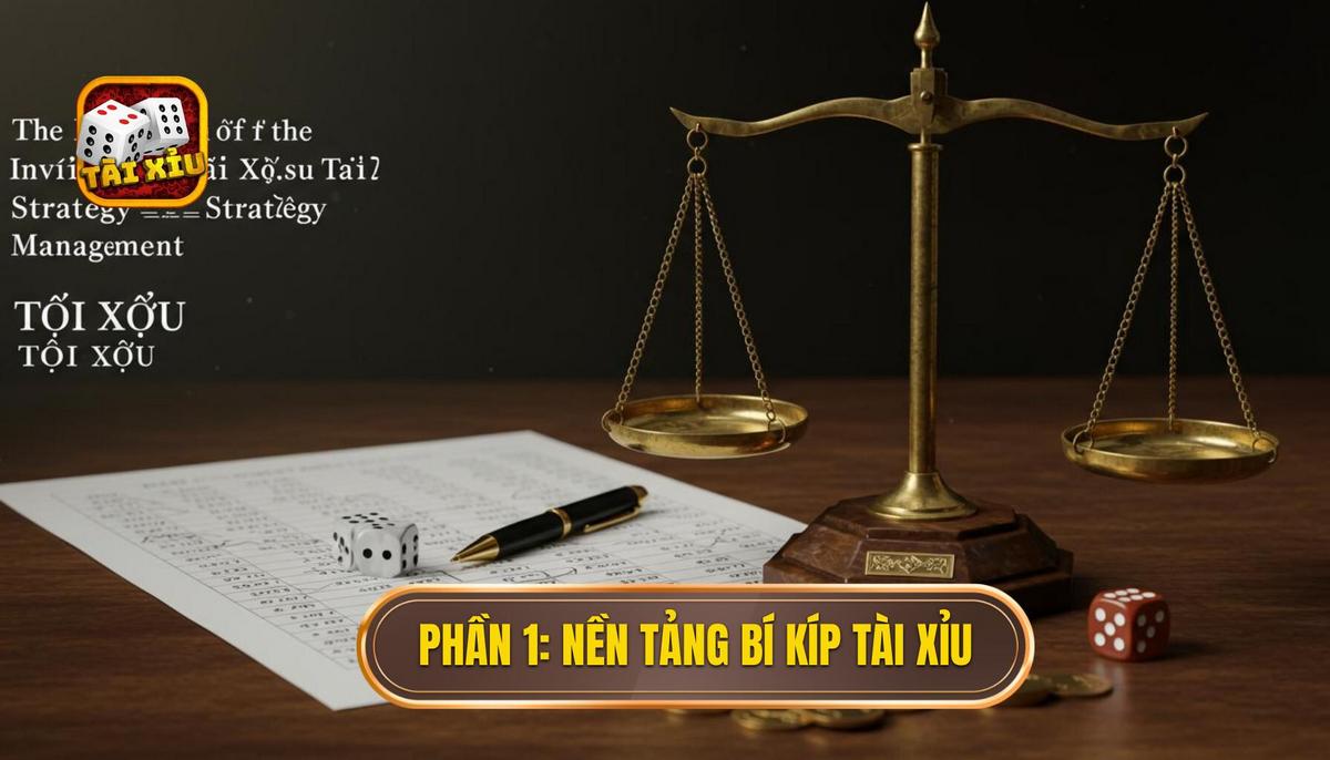 Bí Kíp Tài Xỉu Bất Bại: Phân Tích Đa Chiều Chiến Thuật Từ Chuyên Gia 1 Phần 1_ Nền Tảng Của Bí Kíp Tài Xỉu Bất Bại – Quản Lý Vốn Nghiêm Ngặt