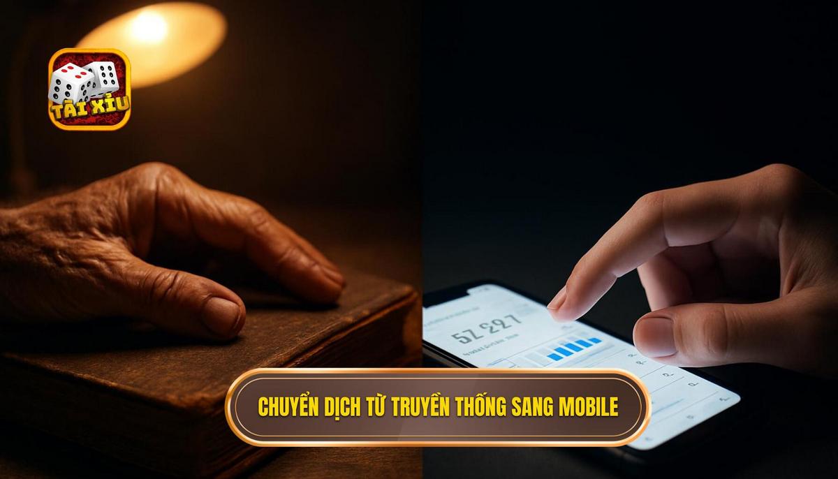 Sự chuyển dịch mạnh mẽ từ truyền thống sang tài xỉu mobile