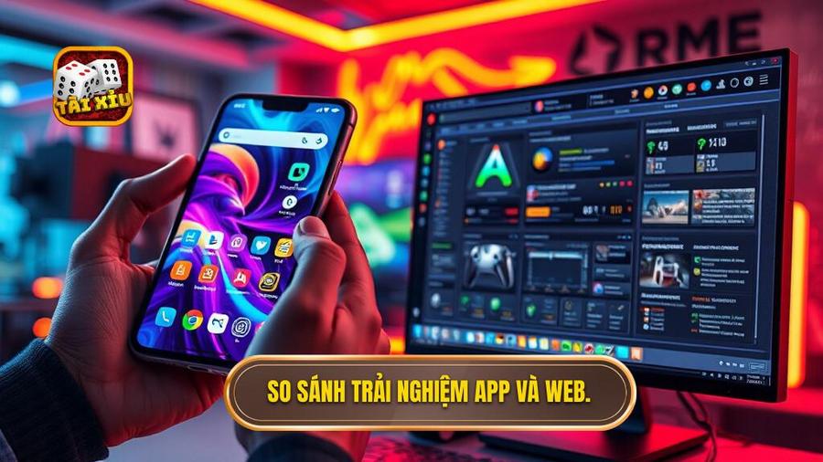 2. So sánh trải nghiệm App và Web.