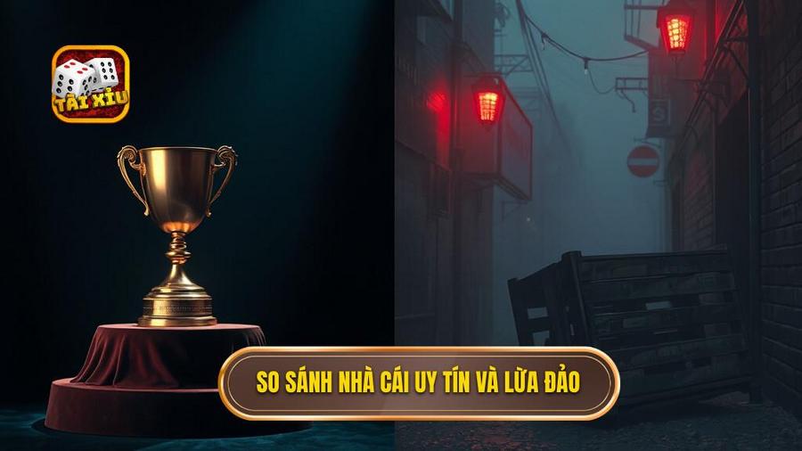 So sánh nhà cái uy tín và lừa đảo