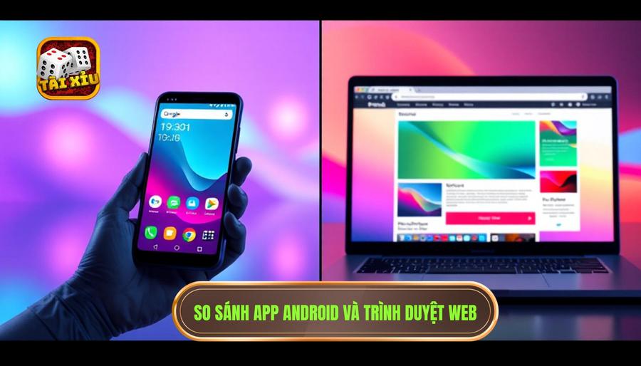 Tài Xỉu Trên Điện Thoại Android: Hướng Dẫn Toàn Diện Cho Người Mới Và Cao Thủ 3 So sánh App Android và Trình duyệt Web