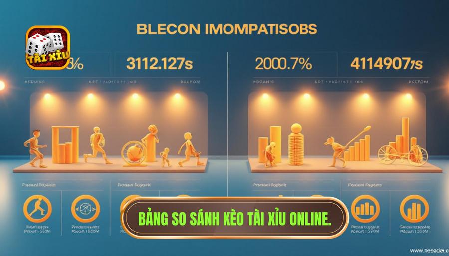Bảng so sánh kèo tài xỉu online